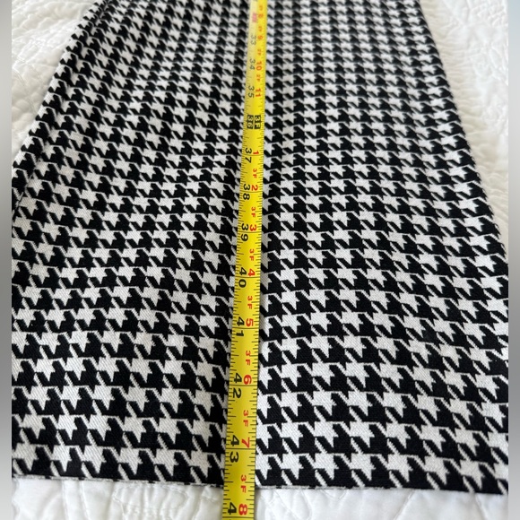 Cabi Houndstooth Wide Leg Pants Size 0 NWOT Chic High Rise Trouser - Picture 12 of 15